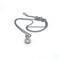 Collier Collier solitaire - Pendentif en or blanc 18K et diamants naturels 58 Facettes UKA000083GM