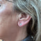 Bague Boucles d'oreilles solitaires - Diamants naturels en or blanc 18 ct 58 Facettes UKA000084GM