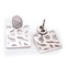 Boucles d'oreilles Safari - Boucles d’oreilles en or blanc 18K avec diamants 58 Facettes UKA000087FV