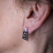 Boucles d'oreilles Safari - Boucles d’oreilles en or blanc 18K avec diamants 58 Facettes UKA000087FV