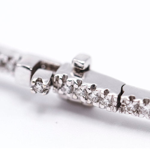 Bracelet Bracelet rivière - 85 diamants 1,07 ct en or blanc 18K 58 Facettes UKA000108LF