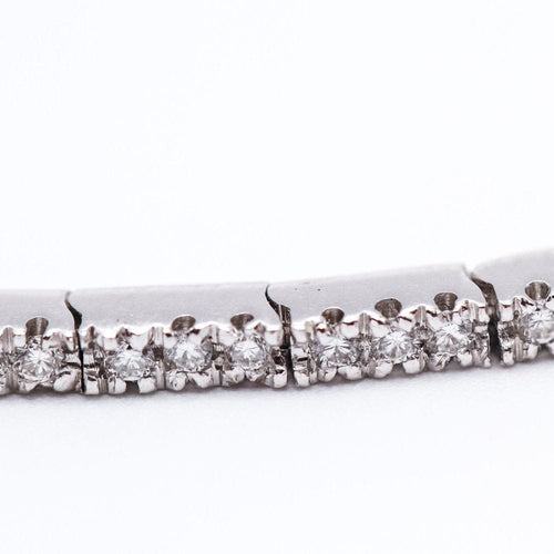 Bracelet Bracelet rivière - 85 diamants 1,07 ct en or blanc 18K 58 Facettes UKA000108LF