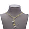 Collier Collier « Cœurs » en or jaune et or blanc 18 carats 58 Facettes D359655LF