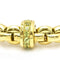 Bracelet Bracelet élastique en or jaune 18 carats et péridots 58 Facettes D359653LF