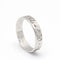 Bague 53.5 Gucci Icon - Bague motif GG en or blanc 18 carats 58 Facettes D360471FJ