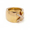 Bague 56 Chaumet Liens Croisés - Bague en or rose 18 carats et diamants 58 Facettes D361598UZ
