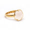 Bague 53 Pasquale Bruni Bon Ton - Bague fleur en or rose 18 carats et quartz blanc 58 Facettes D361619UZ