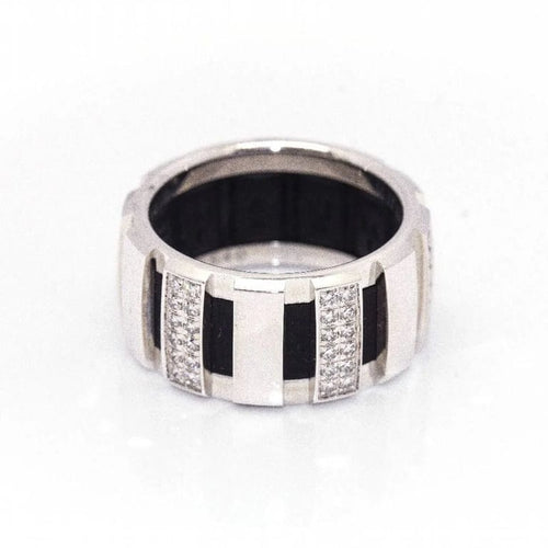 Bague 54 Chaumet Class One - Bague en or blanc 18 ct et diamants 58 Facettes D361589UZ