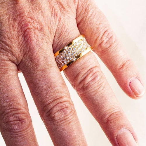 Bague 58.5 BVLGARI B.zero1 - Bague en or rose 18 carats et diamants 58 Facettes D361631UZ