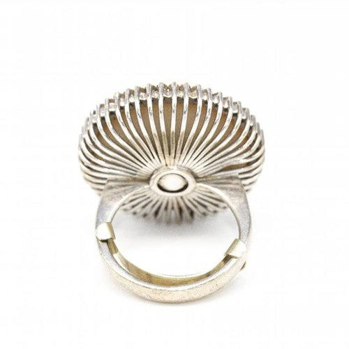 Bague 50.5 Bague perle naturelle en or blanc 18 carats et diamants 58 Facettes D362763RR