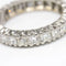 Bague 53.5 Alliance - Bague en or blanc 18 carats et diamants 58 Facettes D362766RR