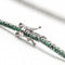 Bracelet Bracelet rivière en or blanc 18 carats et émeraudes 58 Facettes D363126CG