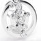 Boucles d'oreilles ADAGIO - Boucles d'oreilles en or blanc 18 ct et diamants 58 Facettes N102891
