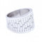 Bague 54 BAMBU - Bague en or blanc 18 ct et diamants taille brillant 58 Facettes N102905