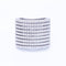 Bague 54 Bague pavée en or blanc 18 kt et diamants 1,70 ct 58 Facettes N102922EJ