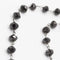 Collier Collier chapelet - Or blanc 18 ct et diamants noirs 58 Facettes D359131VN