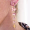 Boucles d'oreilles MIMI Milano - Boucles d’oreilles en or rose 18 ct et quartz rose 58 Facettes D363782UZ