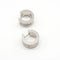 Boucles d'oreilles VETO - Boucles d'oreilles en acier 316L serties de diamants 0,10 ct 58 Facettes D363917SO
