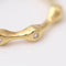 Bague 53 Bague Slim en or jaune 18 carats et diamants 58 Facettes D364101JC