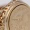 Bague 56.5 Bague sceau homme en or jaune 18 carats avec pièce américaine 1873 58 Facettes D364103JC