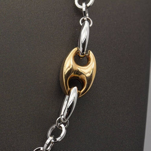 Collier CALAB - Collier en or bicolore 18 carats 58 Facettes D359656LF