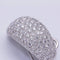 Boucles d'oreilles TAUBE - Boucles d’oreilles en or blanc 18 carats pavées de diamants 58 Facettes D364221LF