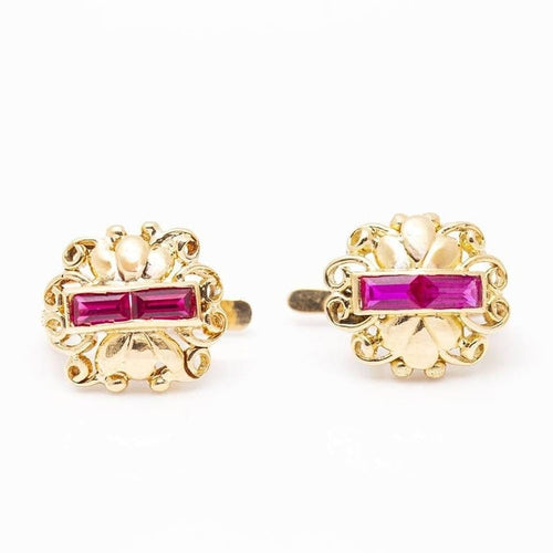 Bague 54 Bague Belle Époque - Bague vintage deux ors en or jaune 18 ct et platine 58 Facettes D359889JC