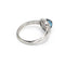 Bague 54 FRED Pain de Sucre - Bague en or blanc 750 avec topaze et diamants 58 Facettes 260059R