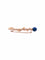 Broche Broche fouet en or jaune 18 ct et lapis-lazuli 58 Facettes