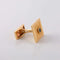 Boutons de manchette Van Cleef & Arpels - Boutons de manchette Carrés en or jaune 18 ct et saphirs calibrés 58 Facettes 1