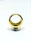 Bague 52 Bague jonc en or jaune 18 carats et tanzanite 58 Facettes 1714171