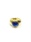 Bague 52 Bague jonc en or jaune 18 carats et tanzanite 58 Facettes 1714171