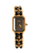 Montre CHANEL Première - Montre vintage à quartz, bracelet plaqué or et cuir noir 58 Facettes WC-2025-2358