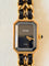 Montre CHANEL Première - Montre vintage à quartz, bracelet plaqué or et cuir noir 58 Facettes WC-2025-2358