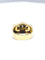 Bague 57 Bague tank Art déco en or rose 18 carats, platine et diamants 58 Facettes 1714213
