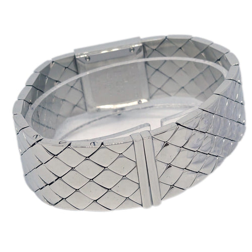 Montre Chanel Matelasse - Montre quartz en acier inoxydable 58 Facettes riepxh
