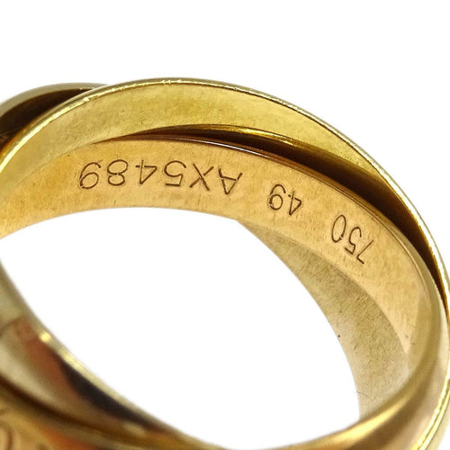 Bague 48 Cartier Trinity - Bague en or tricolore 18K 58 Facettes r1ofo6