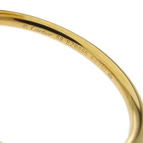 Bague 57 Cartier Juste un Clou - Bague en or jaune 58 Facettes kmzp5py10y