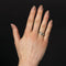 Bague 52 Bague ancienne nœud en or rose 18 carats et diamants 58 Facettes 25-011