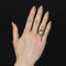Bague 58 Bague vintage entrelacée en or jaune 18 carats et diamant 58 Facettes 25-017