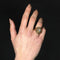 Bague 58 Bague vintage entrelacée en or jaune 18 carats et diamant 58 Facettes 25-017