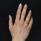 Bague 54 Augis - Bague « Plus qu’hier moins que demain » en or jaune et diamant 58 Facettes CV131