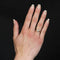 Bague 51 Bague marguerite ancienne en or jaune 18 carats, perle fine et diamants 58 Facettes 24-142