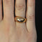 Bague 55 Bague jonc bombé en or rose 18 carats et diamant 58 Facettes 14-286