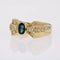 Bague 53 Bague nœud en or jaune 18 carats saphir et diamants 58 Facettes 21-222B