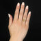 Bague 52 Bague ancienne en or jaune et rose 18 carats avec perle fine 58 Facettes 18-189B