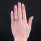 Bague 49 Bague jonc gravée en or jaune 18 carats et diamant 58 Facettes 22-548
