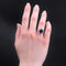 Bague 53 Bague Pompadour améthyste et diamants en or blanc 18 carats 58 Facettes 22-538