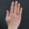 Bague 51 Bague Art déco en ors rose et blanc, perle et saphirs 58 Facettes 22-569