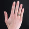 Bague 52 Bague solitaire vintage en or jaune 18 carats et diamants 58 Facettes 22-511
